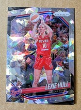 2025 Panini Prizm WNBA Lexie Hull #51 Cracked Ice Indiana Fever Basketball 