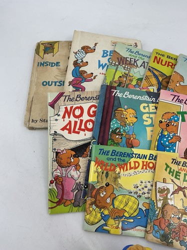 McDonalds 1987 Berenstain Bears Happy Meal Complete Set Plus Books HUGE LOT Extr - Picture 5 of 10
