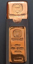 Lingotto lingotto lingotto lingotto lingotto lingotto di rame puro fine Germania Mint 1 kg (1000 grammi)