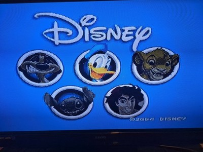 Disney 5 in 1 Plug And Play TV Video Game Joystick by Jakks Pacific 2004