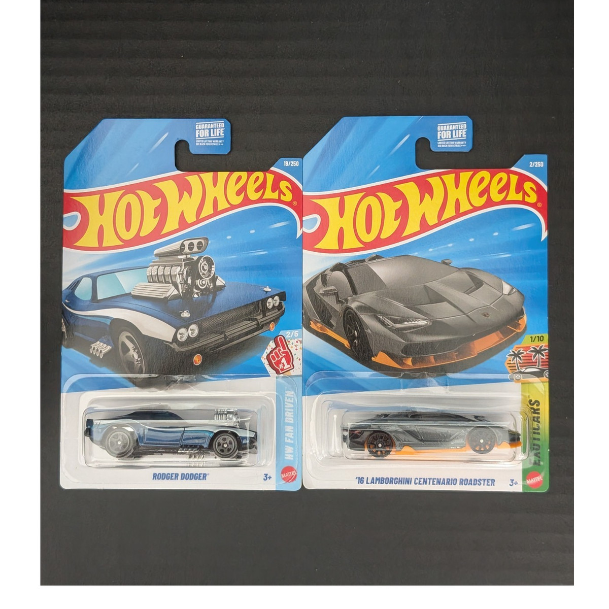 🔥Hot Wheels Rodger Dodger & 16 Lamborghini Centenario Roadster
