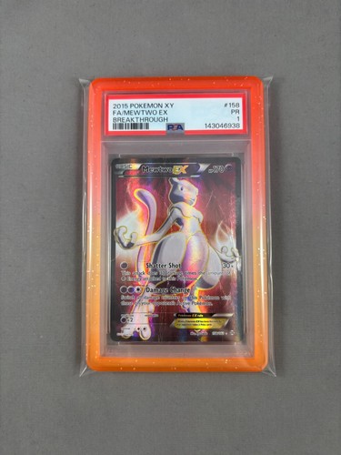 Mewtwo-EX graded PSA 1 for sale on eBay