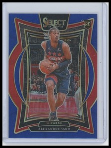 2024-25 Panini Select #73 Alexandre Sarr Blue Prizm