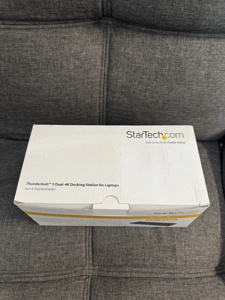 (NEW IN BOX) StarTech Thunderbolt 3 Dual 4K Docking Station - Image 2 of 4