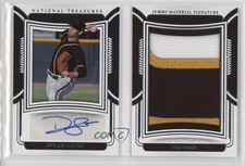 2023 National Treasures Jumbo Material Signature Booklets /99 Dylan Lesko Auto