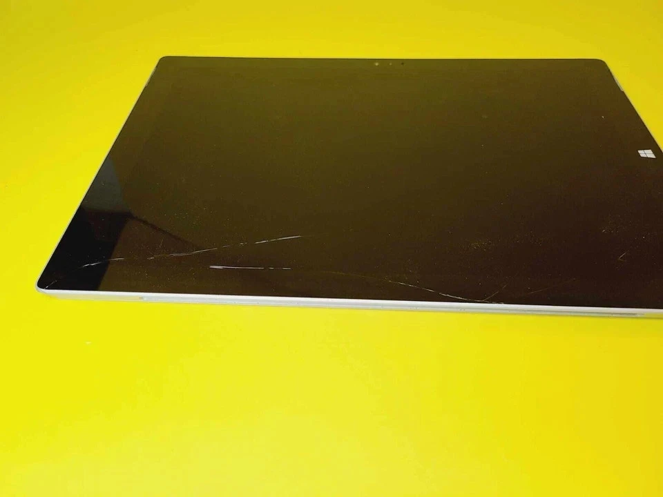 *UNTESTED +CRACKED SCREEN* MICROSOFT SURFACE PRO 3 WINDOWS TABLET 1631 128GB 12" - Image 2 of 4