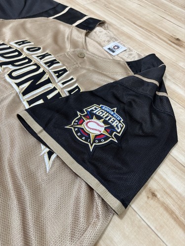 NPB Hokkaido Nippon-Ham Fighte Baseball Embroidery Jersey Japan Size Free - Picture 3 of 14