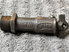 Antique Vintage Speedie CB & Co Oil Shut-off Valve Oil Gas Lubester Racing