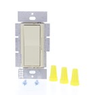 Lutron Ivory Lighted Preset Decorator Dimmer Switch Single Pole 600W DV-600PH-IV