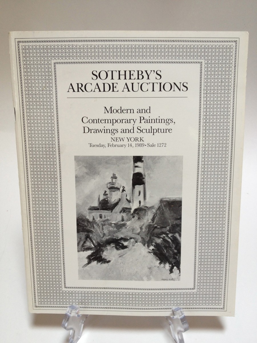 Sotheby's Arcade Auctions Catalog Sale 1272 New York Modern