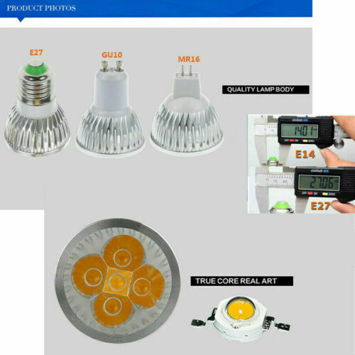 Dimmable LED Bulbs Spotlight GU10/MR16/E27/E14/E12/B15/GU5.3 9/12/15W Home Lamps - Picture 12 of 47