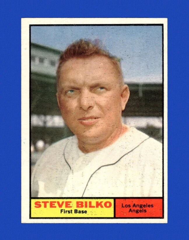 Steve Bilko trading card