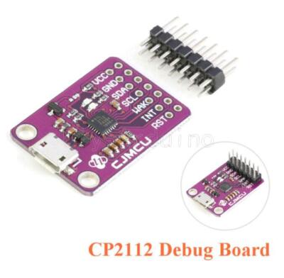 CP2112 Evaluation Kit CCS811 Debug Board USB-zu-I2C-Schnittstellenadapter