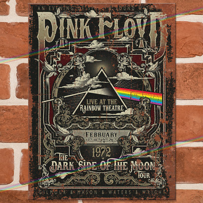 PINK FLOYD Blechschilder Man Cave Pub Wand Schuppen Garage Bar Musik Poster Blechschild