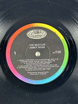 THE BEATLES - Vinyl LP album ABBEY ROAD (1983) SO-383 (REISSUE) | eBay