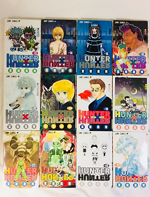 Hunter x Hunter Vol.1-36 Latest complete Full Set comic manga JPN no English