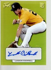 2022 Leaf Perfect Game Nat'l Show Just Minors Yellow GA-LO1 Landon O'Donnell 2/7