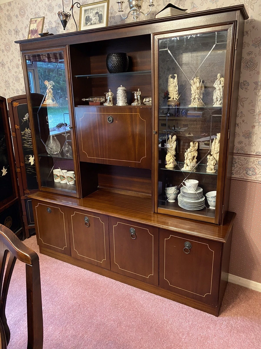 Mahogany wall unit deals