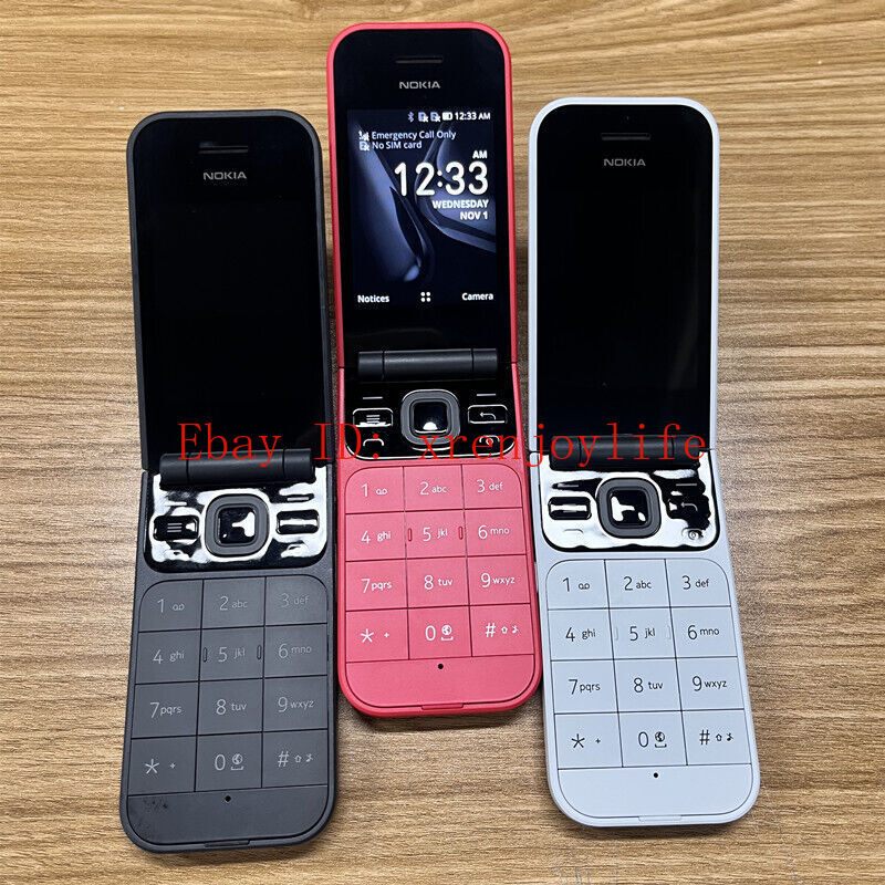 ノキア 2720 Flip Dual SIM TA-1170 4G SIMフリー Nokia 2720, 2.8 inch (TA-1170) 4GB, Dual SIM, Flip Phone
