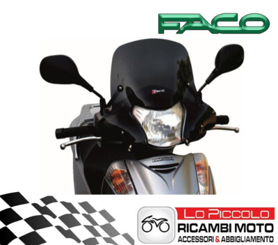 PARABREZZA CUPOLINO BASSO FUME' ATTACCHI PER HONDA SH 300 2007