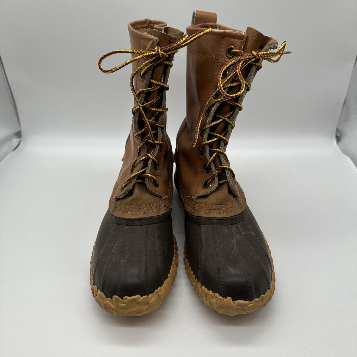 Sorel Kaufman Saguenay Duck Boots Mens Sz 7 Made in Canada Brown View 4