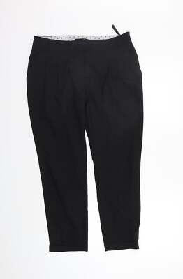 NEXT Damen schwarz Polyestermischung Schneehose Hose Größe 12 L25 in