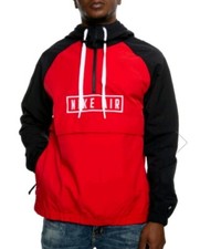 Nike Air Mens Woven Anorak Coat Hooded 