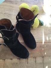 Fiorentini & Baker Boots 39,5/ 40 Schuhe Stiefel Stiefeletten schwarz Neuwertig