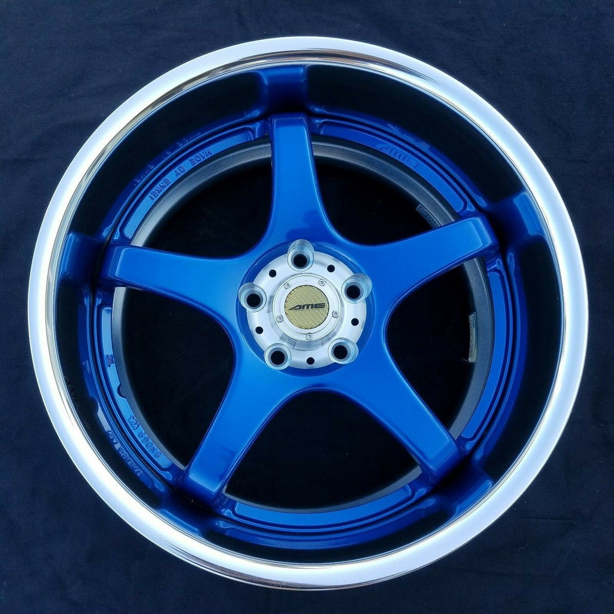 aimi　0507 AME CIRCLAR Spec-R 18x9.5 +15mm 5x114.3 2-Piece FORGED JDM Wheel