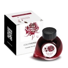 Colorverse Project Bottled Ink for Fountain Pens in Dirty Red - 65mL NEW