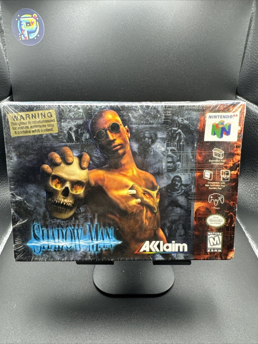 NINTENDO 64 - N64★SHADOW MAN 海外版 北米版 マップ付 端子清掃済 Shadow Man - Nintendo 64 - Complete – Retro Raven Games