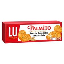 lot 3 Biscuits feuilletés caramélisés Palmito LU 100 gr