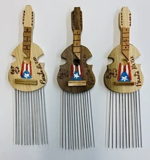 Puyero Diseño Cuatro Para El Guiro De Puerto Rico-(Venta es por 1 Puyero)