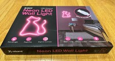 Pink CAT Neon LED Sign Light Lamp USB Wall Art Decor Night Lamp Atomi