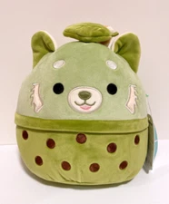 Squishmallows Hybrid Sweet Squad 8" Eitan the Boba Red Panda Plush Doll
