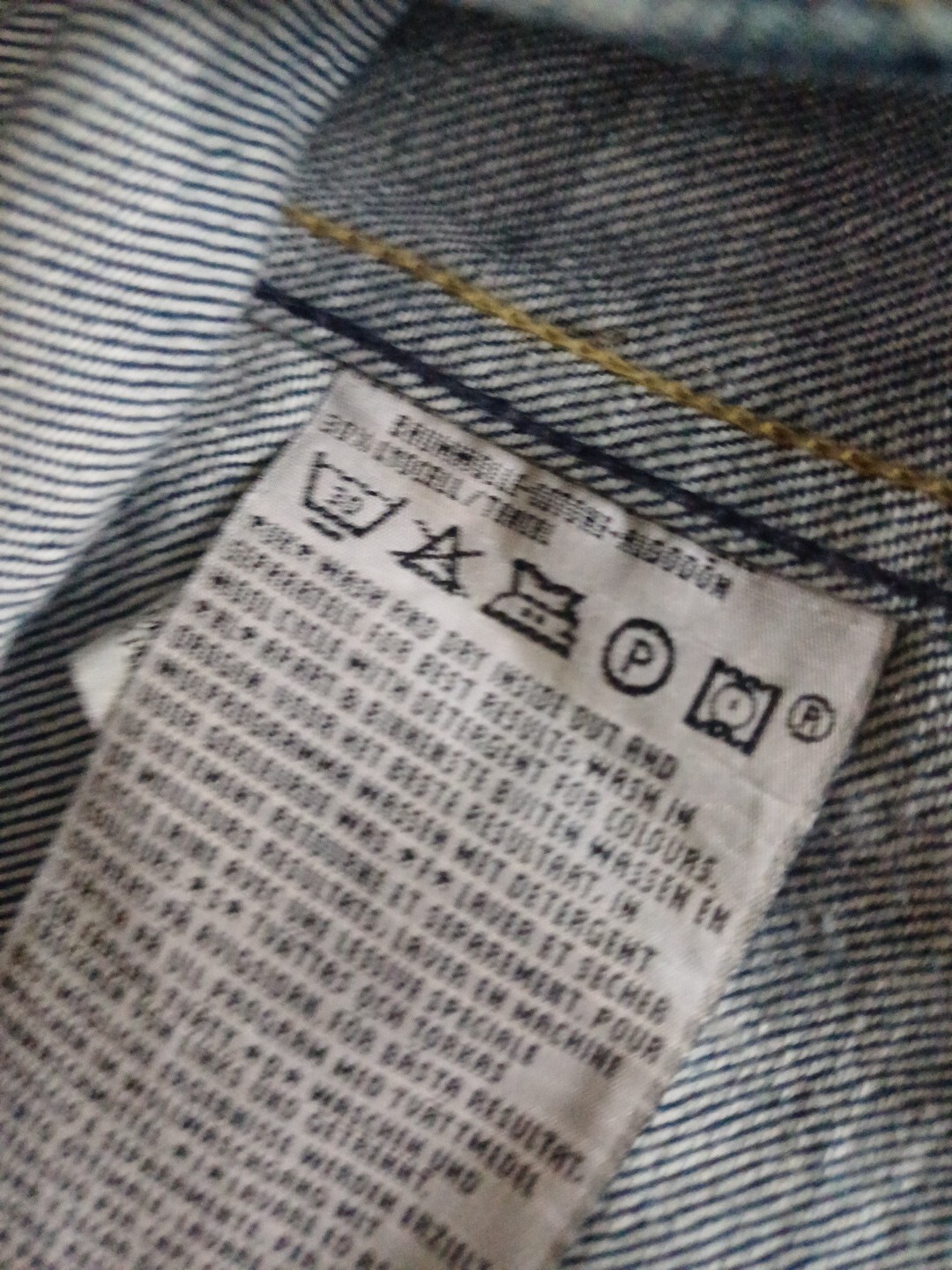 Levis Engineered Denim Jacket Large L MEDIUM BLUE… - image 12