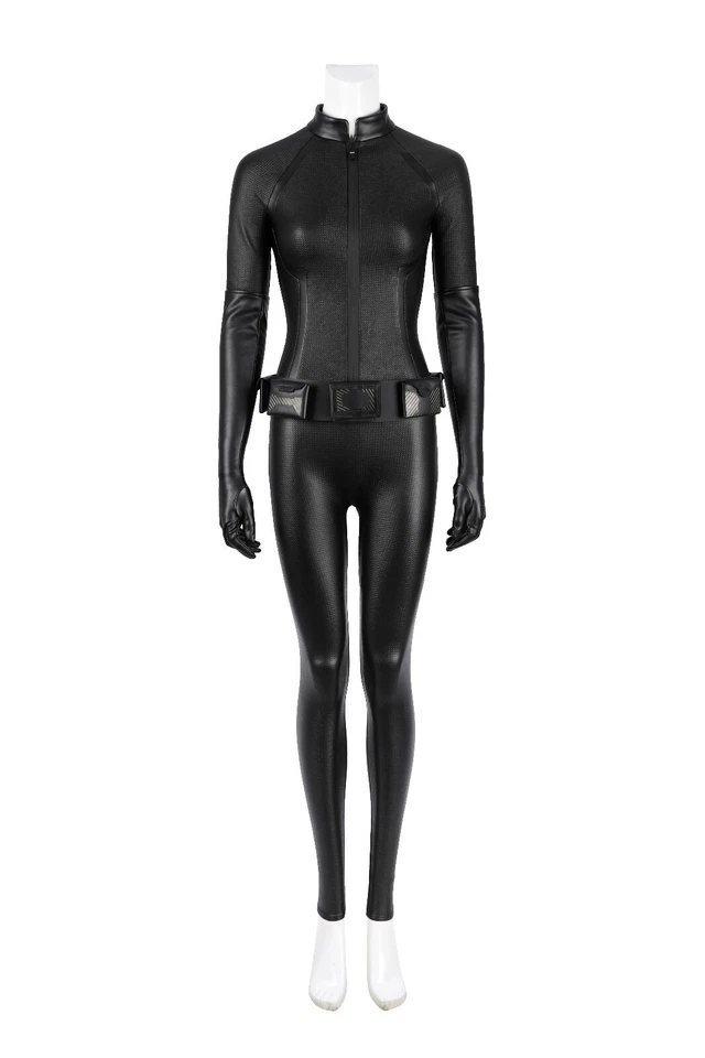 The Dark Knight Rises Catwoman Selina Kyle Jumpsuit Outfits Cosplay Costume - Image 3 of 4