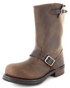 Buffalo Boots Stiefel 1808 B Brown Damen Und Herren Engineerstiefel Braun Ebay