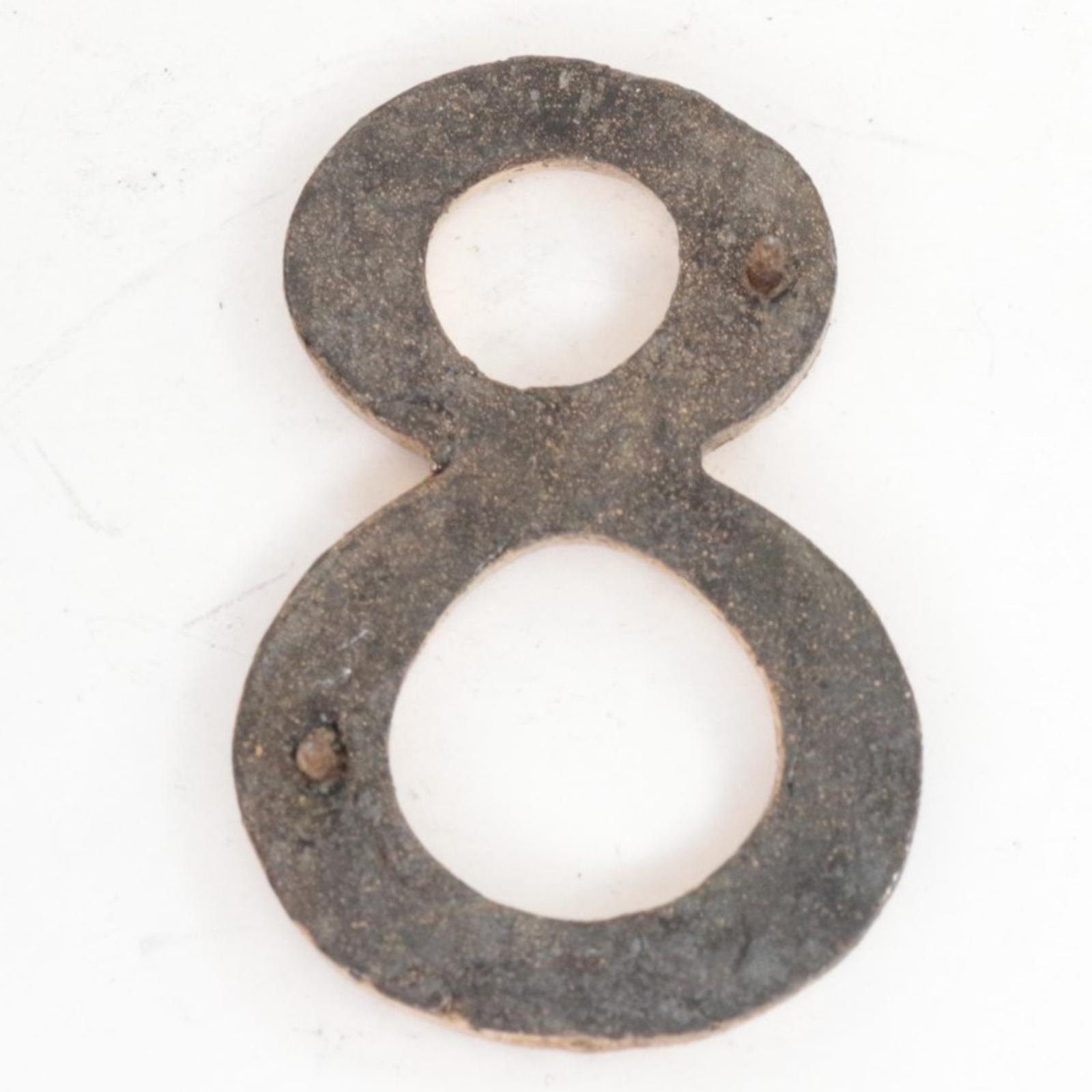 Mission Oak Wall Clock Number 8 - 1-5/8 inches Tall - KK2211