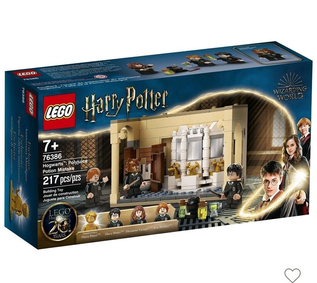 76386 HOGWARTS POLYJUICE POTION MISTAKE legos LEGO set gold harry