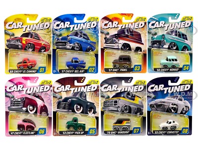 HOBBY/ALT 2024 SERIES 2 SET OF 8 PCS DIECAST MODEL CARS BY CARTUNED 592648-XX1