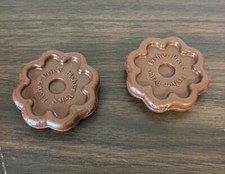 2 Vintage Fisher Price Fun with Food Chocolate Cookies