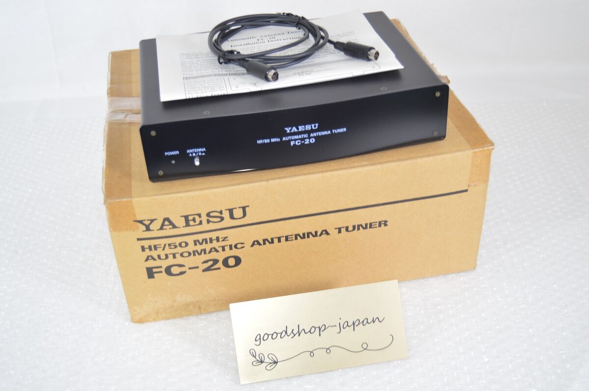 YAESU FC-20 HF/50MHz Auto Antenna Tuner for FT-100 FT-847 FT YAESU FC-20 HF/50MHz Auto Antenna Tuner for FT-100 FT-847 FT