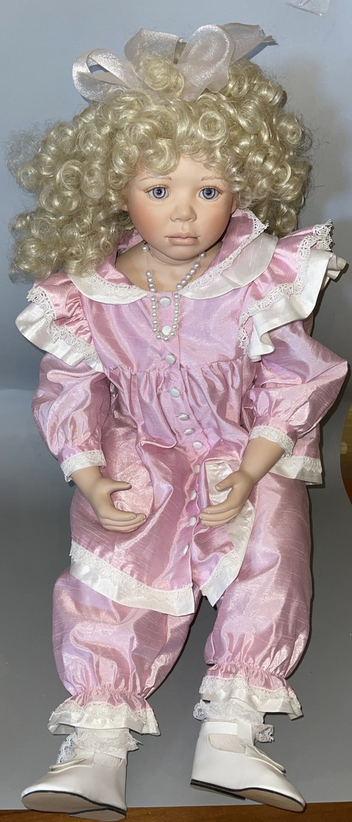 Christine Orange Francine porcelain cloth doll 32” LE 303/750 | eBay