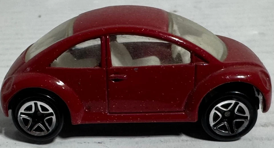 De colección 1995 Matchbox 1:64 Diecast Rojo Juguete Volkswagen Concept 1 Coche Rojo Metal Foto 3 de 4