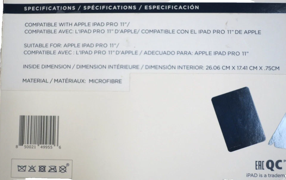 Nueva Funda Tommy Hilfiger iPad iPad Pro 11" Azul Foto 4 de 4