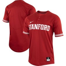 Stanford Cardinal Nike Men's Red NIL Two-Button Official NCAA Baseball Jersey