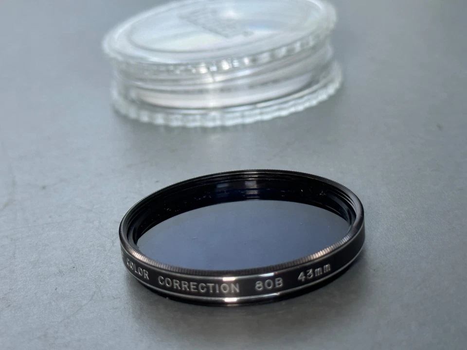Vintage Vivitar 43mm 80B Colour Conversion - Filter - Image 2 of 2