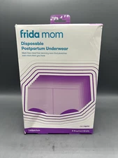 Frida Mom Boy short Disposable Postpartum Underwear 8 Pack NEW Damaged Box