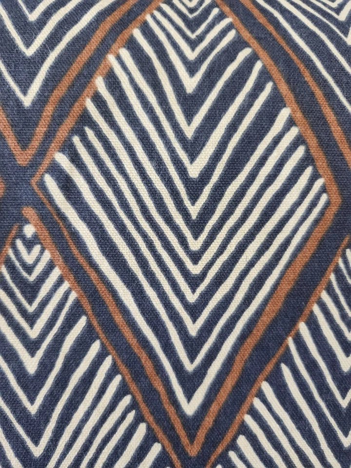 Robert Allen Rhombi Forms Geometric Diamond Cotton Drapery Fabric by the yard - Image 4 of 4